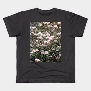 Blush pink rhododendron Kids T-Shirt